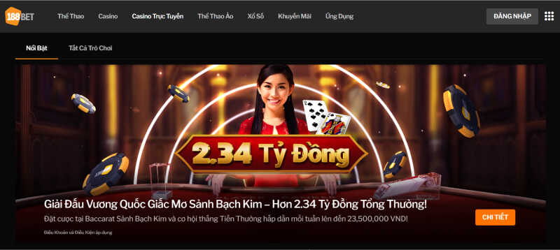 188bet baccarat có gì hay?